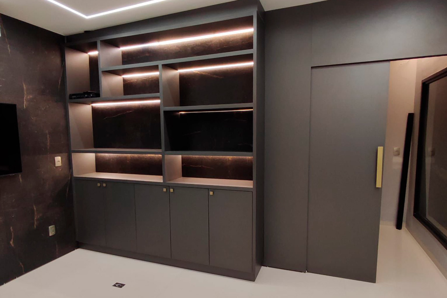 Processo de fabricação de móveis planejados